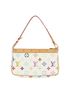 X Takashi Murakami Pochette, £820, Handbags, Green/Pink/White/Yellow, Coated Canvas, Back view